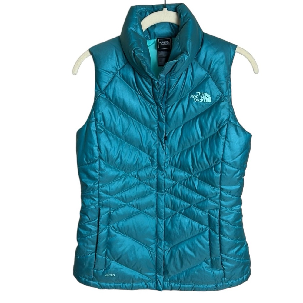 The North Face 550 Down Quilted Puffer Vest Sz XS